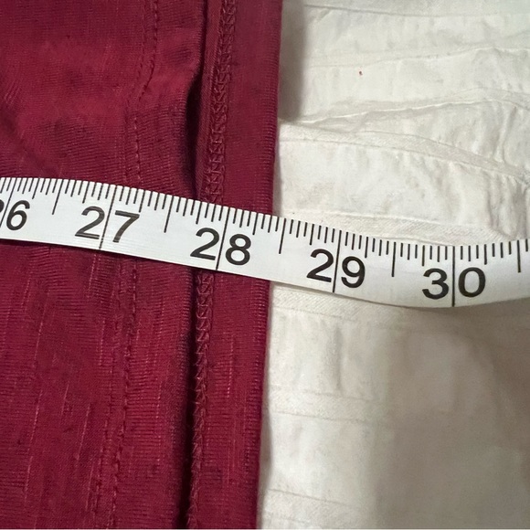 NWT, Torrid Beet Red Short-sleeved tee with embellished collar and front pocket - Picture 7 of 7